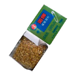 Alfiler de gancho dorado 00 (Caja trae 144 docenas)