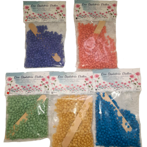 Cera depilatoria en micro perlas bolsa 100 grs