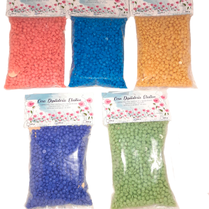 Cera depilatoria en micro perlas bolsa 250 grs