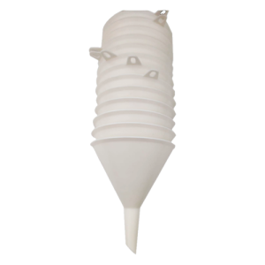 Embudo color blanco valor por unidad