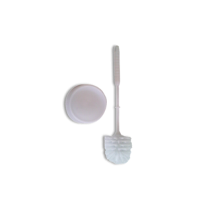 Escobilla WC blanca Con Base