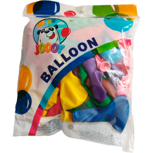 Globo del N° 9 Surtido (bolsa 50 und)