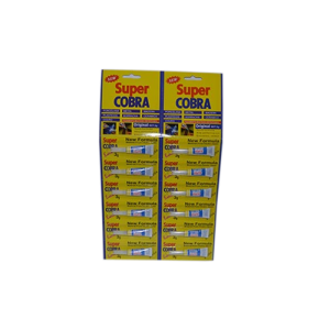 Pegamento Super Cobra X 12