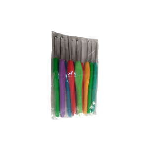 Set Crochet Mango Silicona X 10