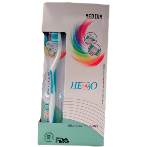 Cepillo de dientes adulto con raspalengua FAR239 (valor docena)