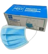 Mascarilla 3 Pliegues (caja 50 u)