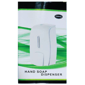 Dispensador de jabón plástico transparente 1000cc