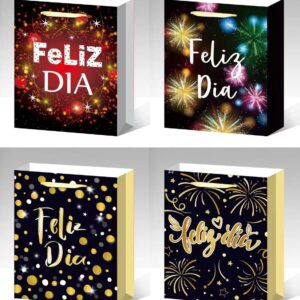 Bolsas de regalo Mod Y1026 (valor es por docena que trae 4 modelos) Tamaños chico - mediano - grande